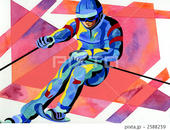 スポーツ - スキー・スキーヤー・スキー選手